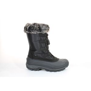 Winter Tecs Womens 8780-Bk Black Snow Boots Size 11 Medium (B, M)